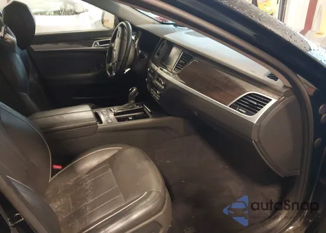 2015 Hyundai Genesis 3.8 из США, поврежденный, VIN KMHGN4JE6FU101431